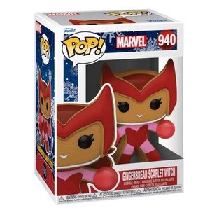 Marvel Gingerbread Scarlet Witch Funko Pop